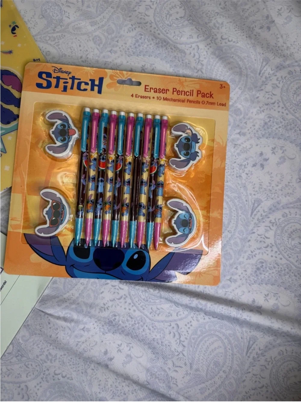 Disney Stitch Journal, Pencils & Crosswords Book Set